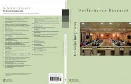 Back cover of Performance Research: Volume 29 Issue 2 - On Social Imaginaries